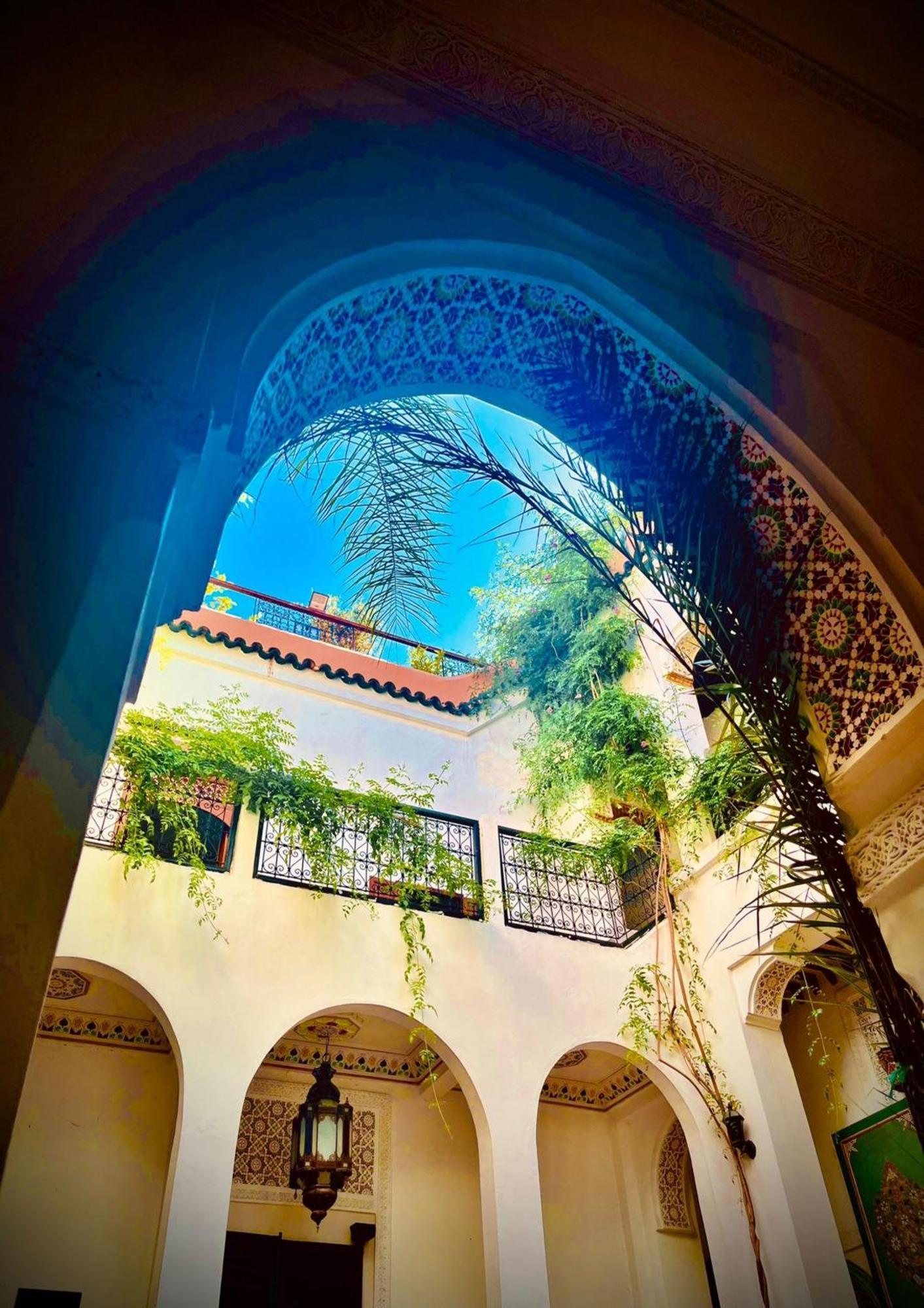 Riad Le Dromadaire Bleu By Weekome Marrakesh Exterior photo