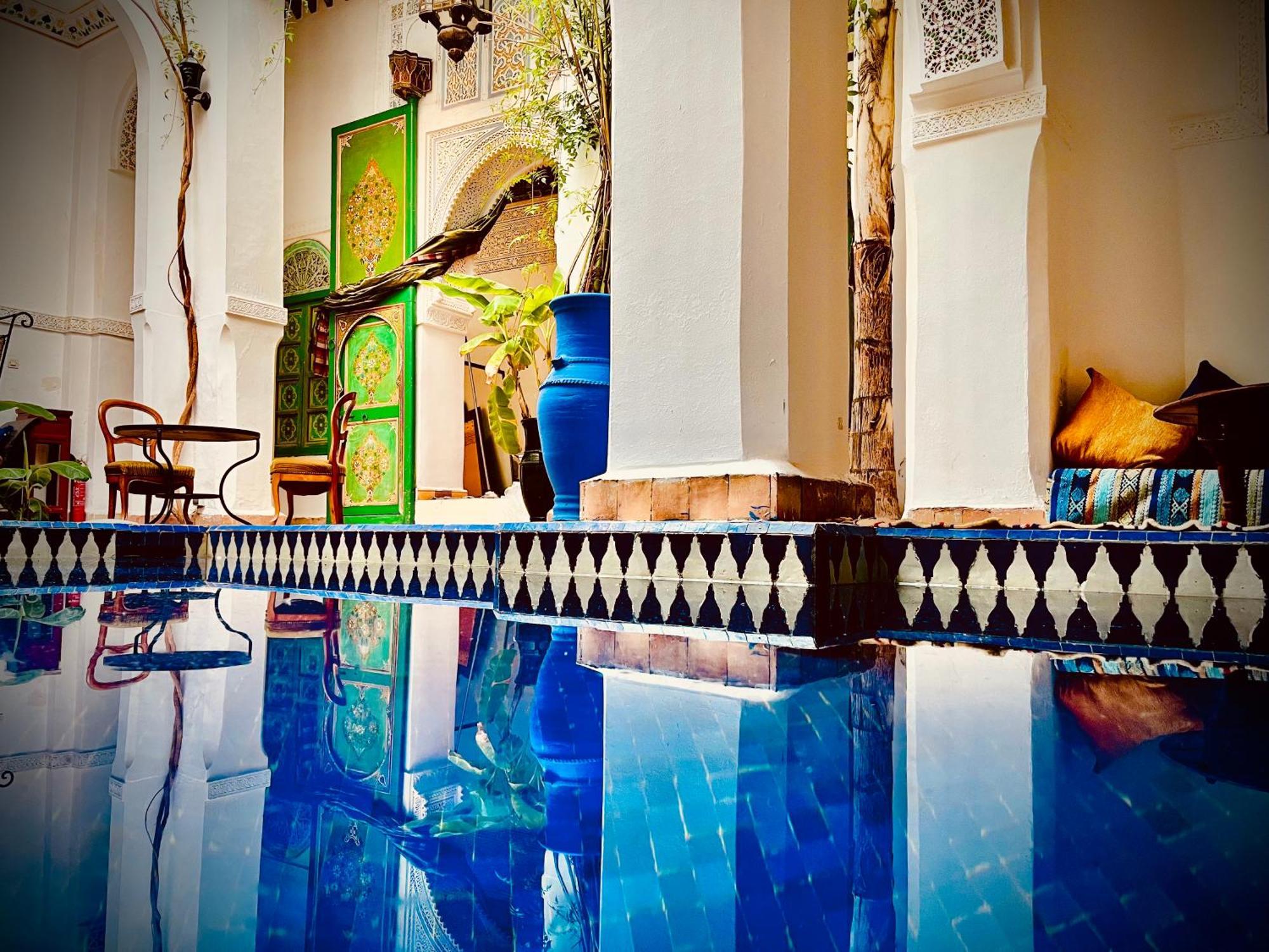 Riad Le Dromadaire Bleu By Weekome Marrakesh Exterior photo