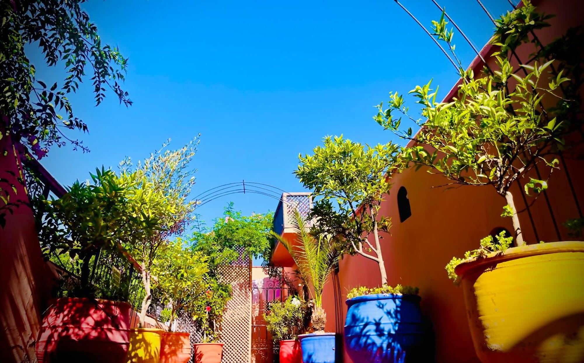 Riad Le Dromadaire Bleu By Weekome Marrakesh Exterior photo