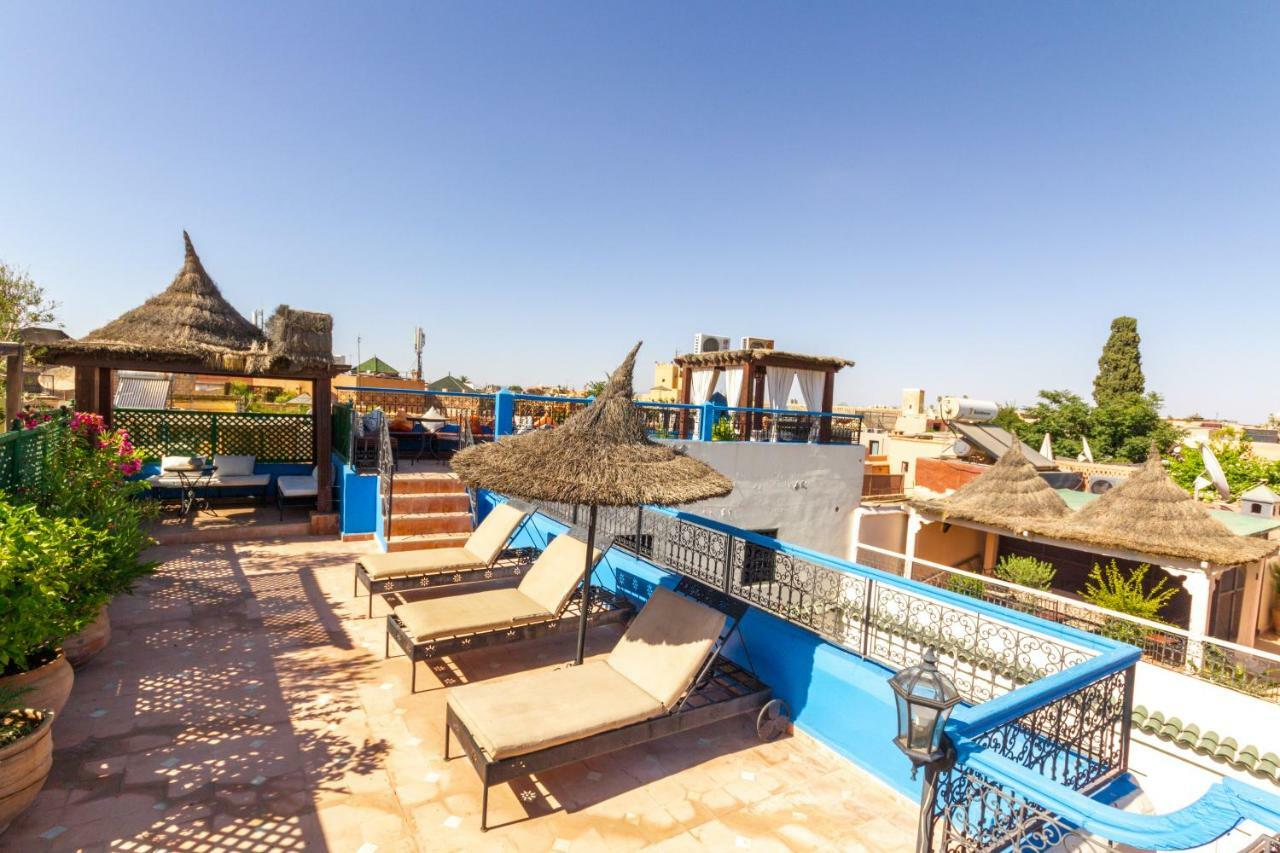 Riad Le Dromadaire Bleu By Weekome Marrakesh Exterior photo