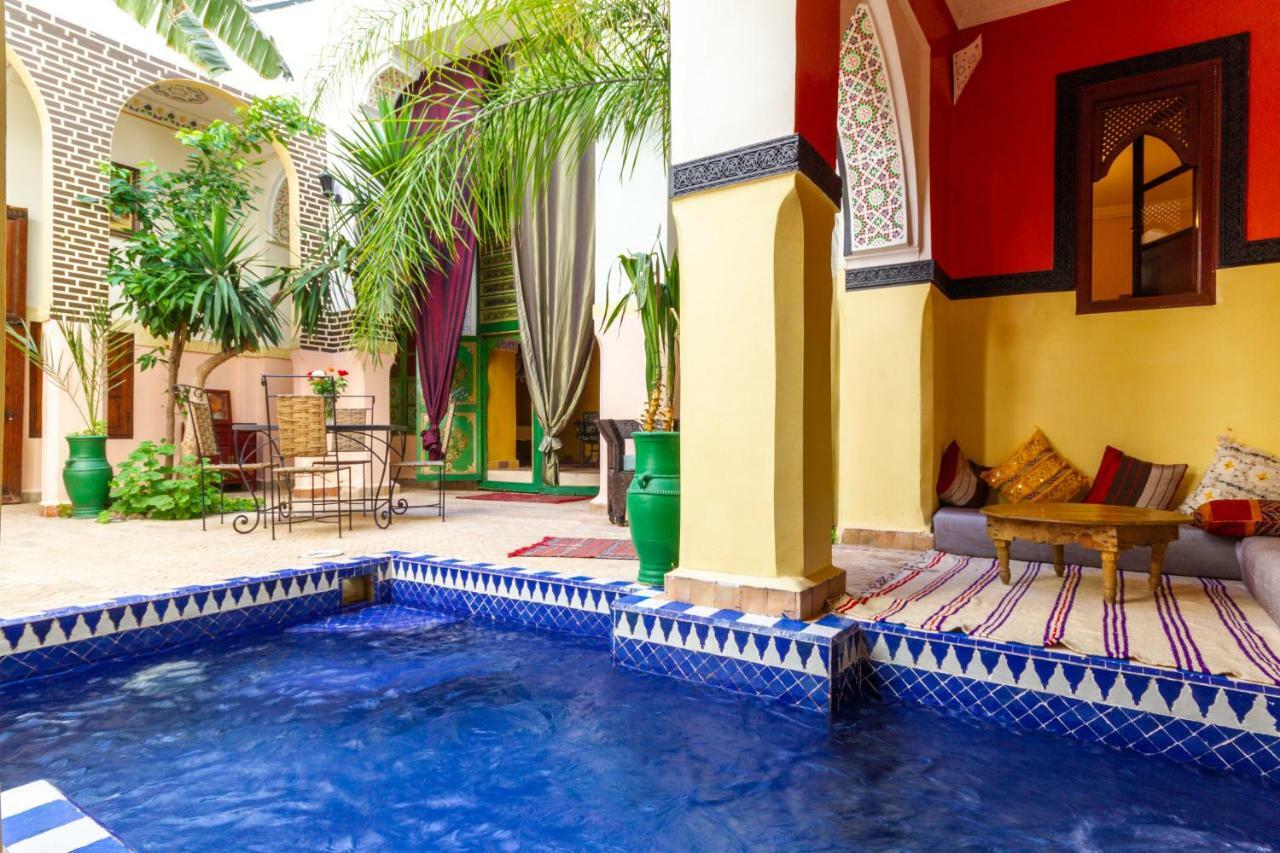 Riad Le Dromadaire Bleu By Weekome Marrakesh Exterior photo